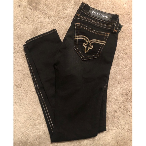 Rock Revival Denim - Brand New! Black Rock Revival Skinny Jeans